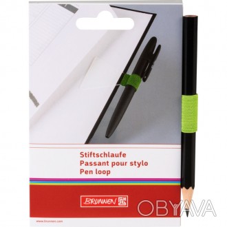 Удобная петля-держатель для ручки. Легко приклеить в любой блокнот или ежедневни. . фото 1
