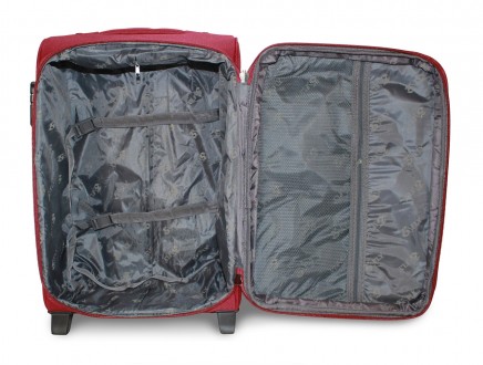 
Мини тканевый чемодан под ручную кладь на двух колесах Fly 1708 изготовлен из н. . фото 5