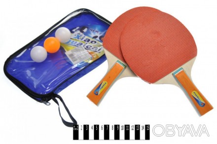 
Теніс настільний BT-PPS-0043 ракетки (1,1см,кол..ручка)+3м"яча сумка . Детальні. . фото 1