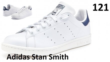 Adidas Stan Smith
White/Blue
121 - для удобства и быстроты взаимопонимания зап. . фото 2