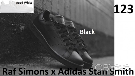 Raf Simons x Adidas Stan Smith
123 - для удобства и быстроты взаимопонимания за. . фото 1