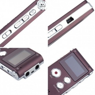 Простой в использовании мини MP3-диктофон с большими кнопками и ЖК-экраном QC-09. . фото 5