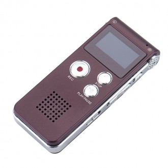 Простой в использовании мини MP3-диктофон с большими кнопками и ЖК-экраном QC-09. . фото 9