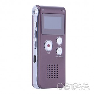 Простой в использовании мини MP3-диктофон с большими кнопками и ЖК-экраном QC-09. . фото 1