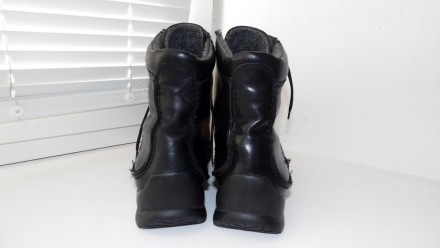 Ботинки деми, Gabor, Германия
цвет черный
 натуральная кожа + утеплитель, подо. . фото 6