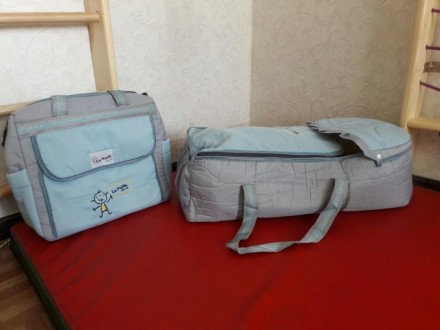 Помощники для мамочек, удобная сумка-переноска с функциональной сумкой для мамы.. . фото 2