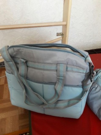 Помощники для мамочек, удобная сумка-переноска с функциональной сумкой для мамы.. . фото 4