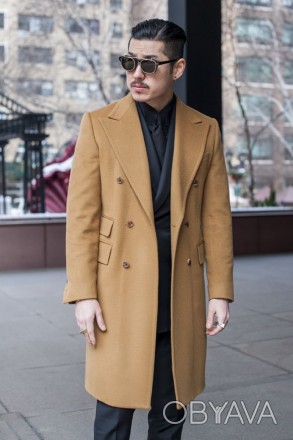 Стильне чоловіче осіннє пальто, модель 2017 року, розробки студії дизайну "Пансь. . фото 1