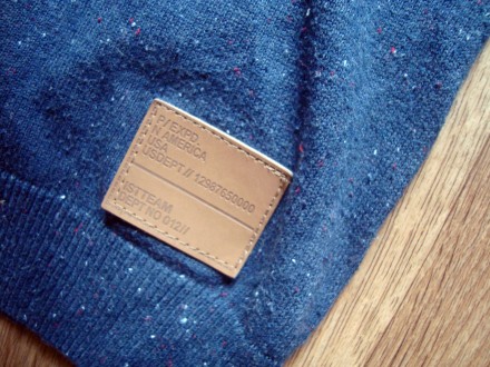 Продаю очень стильный брендовый джемпер глубокого синего цвета от REBEL. Вещь в . . фото 5