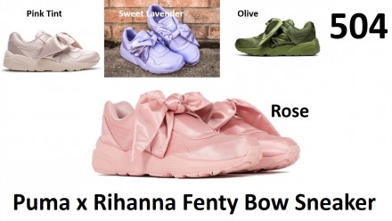 Puma х Rihanna Fenty Bow Sneaker
504 - для удобства и быстроты взаимопонимания . . фото 2