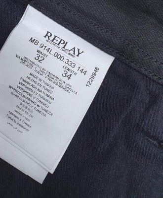 Мужские джинсы Replay. Бренд не нуждается в рекламе. Продаю из-за пролёта с разм. . фото 4
