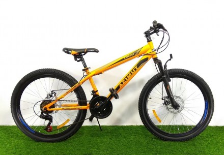 Горный одноподвесный велосипед Azimut Extreme с колесами 26 дюйма начального уро. . фото 3