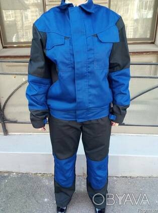 Рабочий полукомбинезон и куртка "Сервисавто"сине-черный в наличии!
Купить рабоч. . фото 1