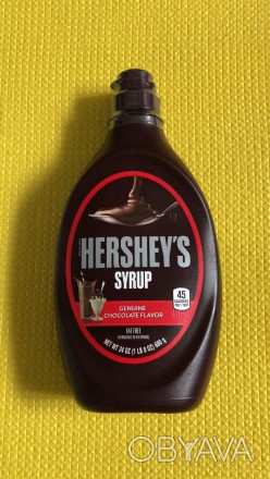 Продам шоколадний сироп Hershey's Syrup Genuine Chocolate Flavor 680g, Gluten Fr. . фото 1