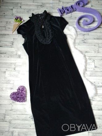 Платье Petro Soroka женское черное велюр
в идеальном состоянии
Размер 48-50(L-. . фото 1