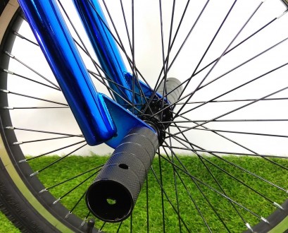 Велосипед bmx для начинающих Crosser Rainbow на 20 колесах сделан из очень легко. . фото 8
