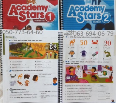 ✅ Продам Academy Stars Pupilsbook + workbook комплект . Все цветное.
Цена за ко. . фото 9