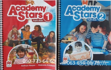 ✅ Продам Academy Stars Pupilsbook + workbook комплект . Все цветное.
Цена за ко. . фото 1