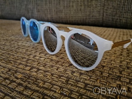 Детские солнцезащитные очки, полароид, зеркальные, высокое качество. Очки с высо. . фото 1
