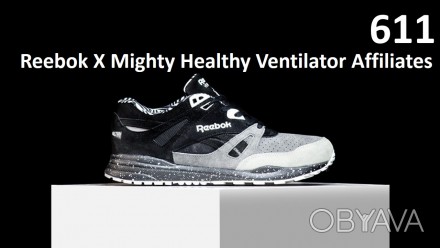 Reebok X Mighty Healthy Ventilator Affiliates
Black Carbon Grey 
611 - для удо. . фото 1