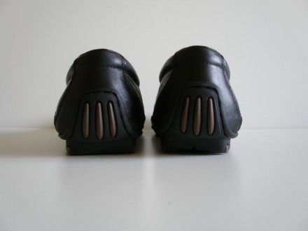 Туфли (слипоны) Rieker из натуральной кожи черного цвета с перфорацией. Внутренн. . фото 7