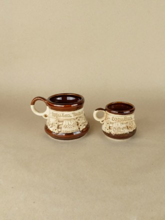 У нас можно купить декоративные глиняные чашечки для кофе и чашки для чая в наци. . фото 9