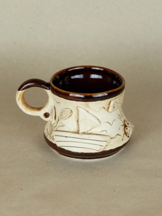 У нас можно купить декоративные глиняные чашечки для кофе и чашки для чая в наци. . фото 3