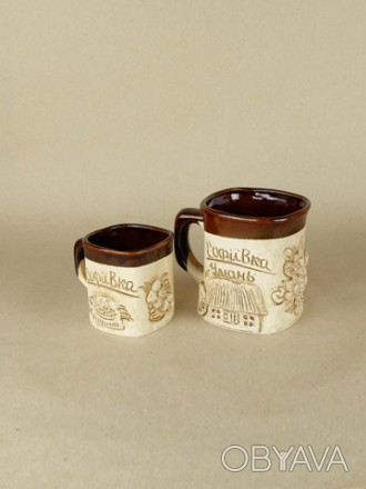 У нас можно купить декоративные глиняные чашечки для кофе и чашки для чая в наци. . фото 1