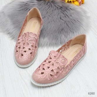 Розовые женские замшевые туфли мокасины балетки 

Код 6260
Туфли "Daisy"
Раз. . фото 9