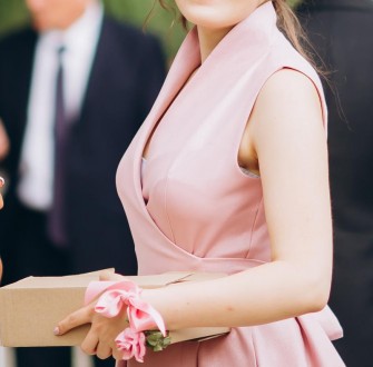 Продам потрясающее платье Constanta с запахом 40 (M-L)
цвет dusty pink (темный . . фото 5