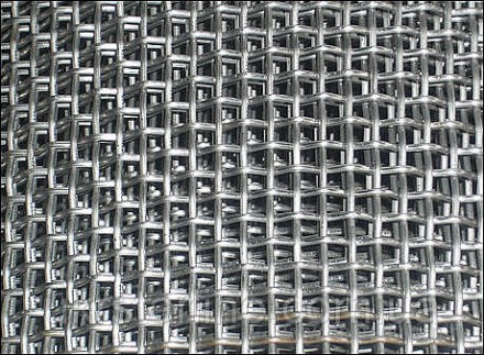 Тканая нержавеющая сетка – это металлическая сетка, полотно которой образовывает. . фото 2