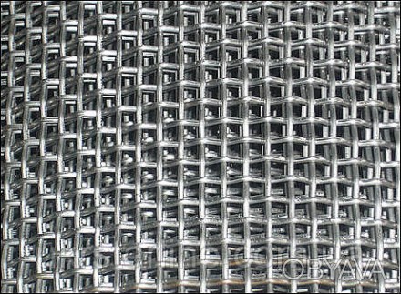 Тканая нержавеющая сетка – это металлическая сетка, полотно которой образовывает. . фото 1