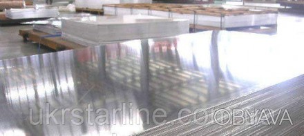 Лист алюминиевый гладкий Д16Т 5х1500х4000 мм (2024 Т351) дюралевый лист