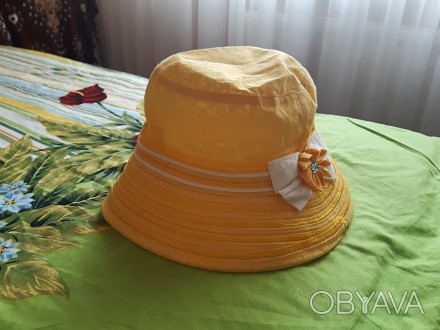 Новая шляпа панамка, подходит на возраст 8-13 лет.. . фото 1