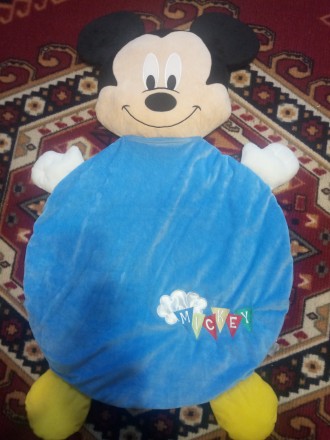 Коврик-матрасик для малышей.  Disney baby. Голова мышки является подушкой. Разме. . фото 2