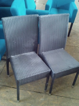 Продаются  стулья из искусственного ротанга б/у шведского производителя ATO.  Ст. . фото 2