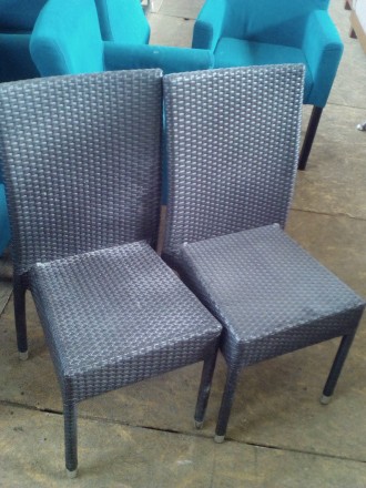 Продаются  стулья из искусственного ротанга б/у шведского производителя ATO.  Ст. . фото 3