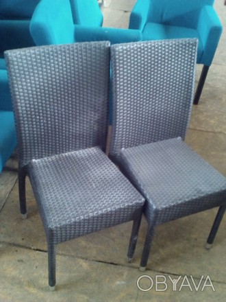 Продаются  стулья из искусственного ротанга б/у шведского производителя ATO.  Ст. . фото 1