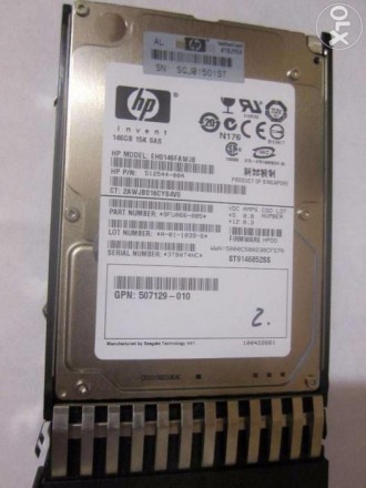 Б/у серверные жесткие диски с карманами для установки:
2,5'' 146 Gb HP SAS 15k
. . фото 2