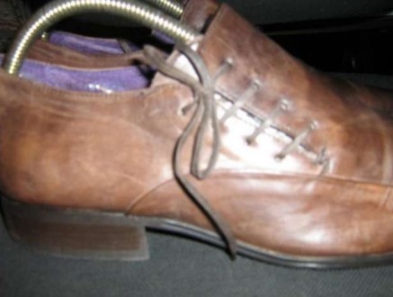 Продам туфли из натуральной кожи с эффектом потертости, подкладка тоже из натура. . фото 5