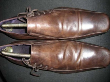 Продам туфли из натуральной кожи с эффектом потертости, подкладка тоже из натура. . фото 3