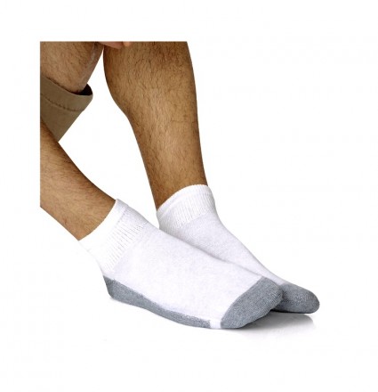 Мужские белые носки Hanes - отличный выбор для активных и прогрессивных людей, т. . фото 6