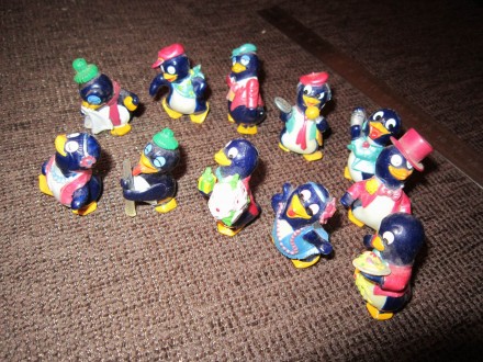 фигурки Пингвины
11 шт
из Киндер Сюрприза. . фото 3
