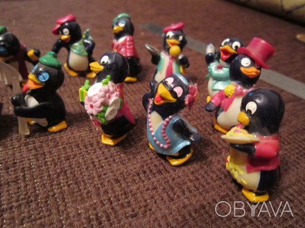 фигурки Пингвины
11 шт
из Киндер Сюрприза. . фото 1