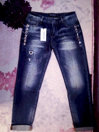 Фирменные джинсы Amnezia. В наличии размерный ряд: 26, 27,28, 29 Все замеры конк. . фото 4