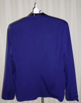 Мужской молодежный пиджак со вставками из кожзама.
Цвет ― темно синий;
Материа. . фото 3