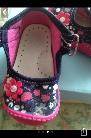Красивые и удобные туфельки, мягкие, с жесткой пяткой, идеально для первой обуви. . фото 4