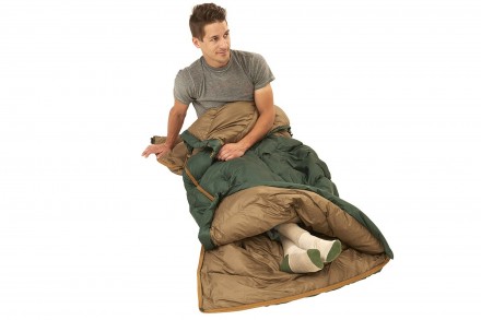 Пуховый спальник-одеяло Kelty Galactic 30 – лёгкий, тёплый и компактный спальный. . фото 6