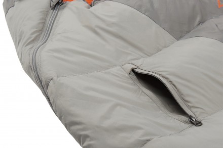 Пуховый спальник Kelty Cosmic 40 - универсальный спальный мешок-кокон с хорошим . . фото 4