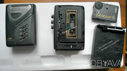 Пропоную два касетні плеєри з радіо FM:
Panasonic RQ-V164.еквалайзер,автореверс. . фото 1